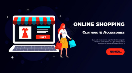 黑客背景與線上購物系統(tǒng)安全 平衡向量與安全符號的設計藝術